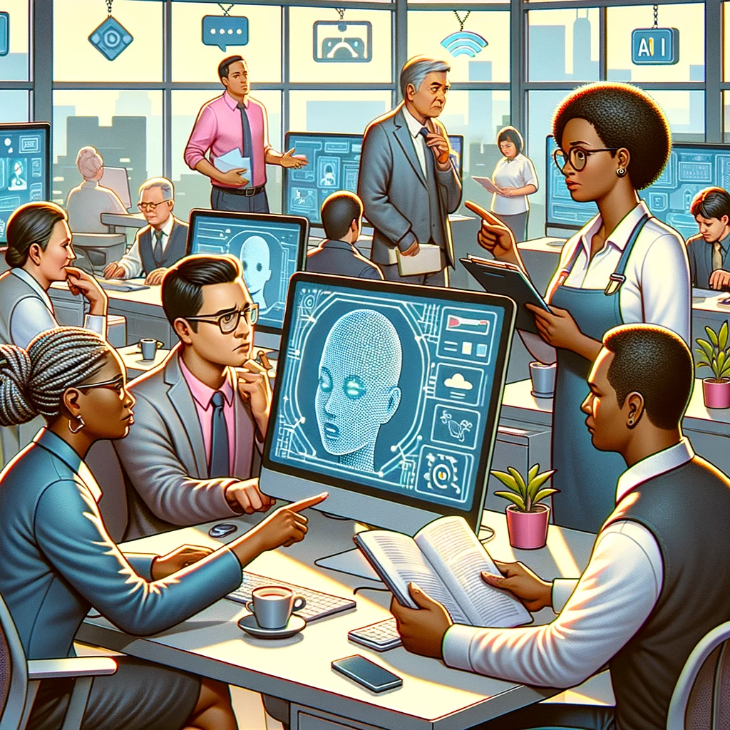 Employee training and AI adoption challenges in insurance